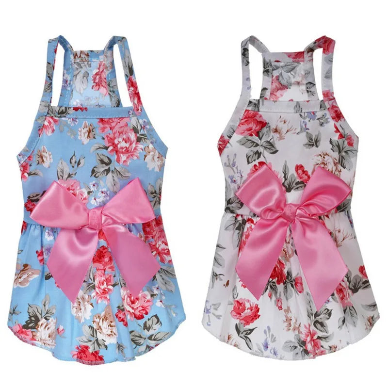 Sweet Flower Pet Dress
