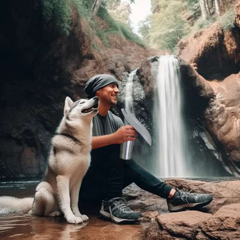 Outdoor Portable Dog Water Bowl