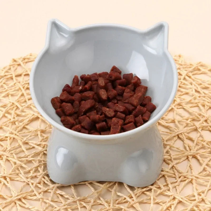 Tall Cat Bowl