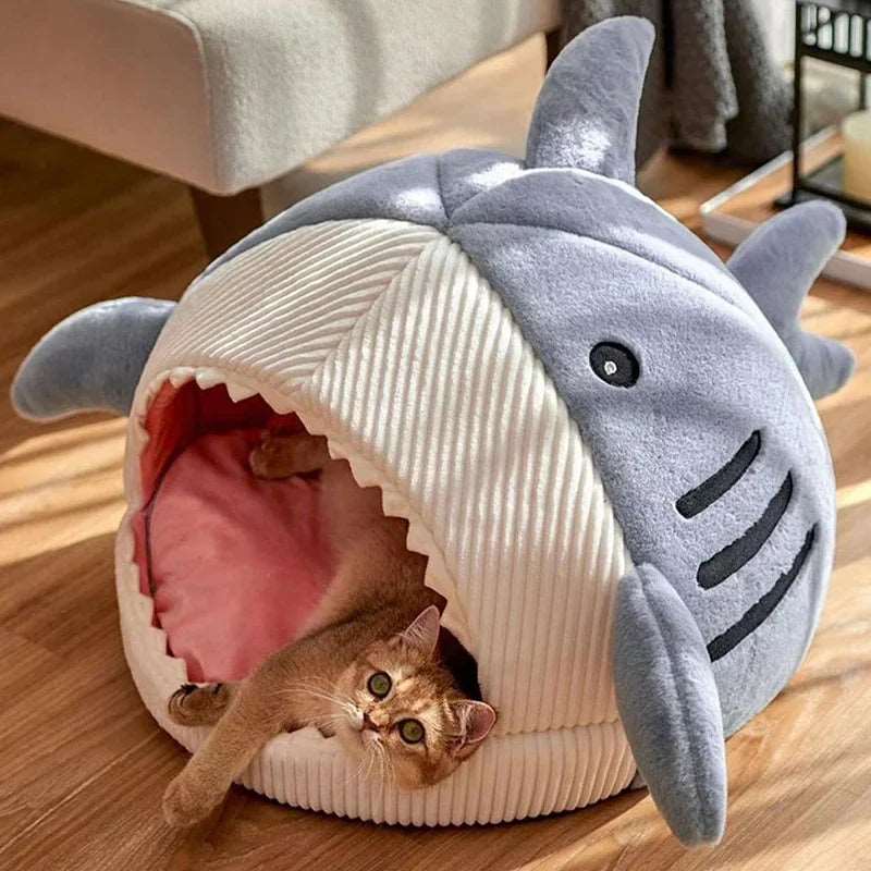 Big Mouth Shark Pet Bed
