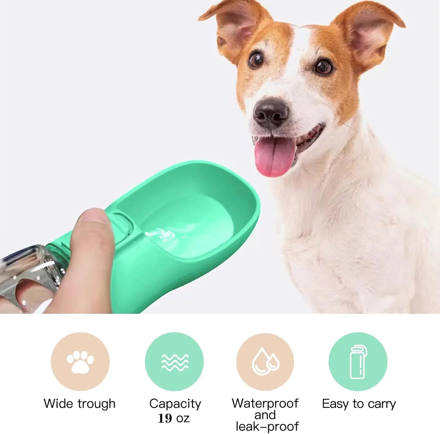 Water Bottle Dog Bowls