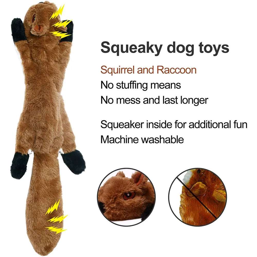 Funny Stuffing Dog Toy with Squeakers