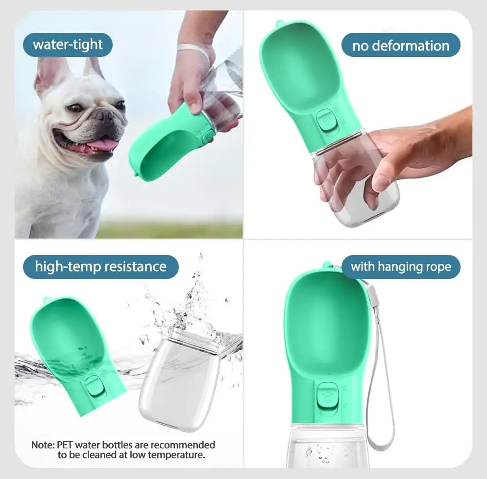 Water Bottle Dog Bowls