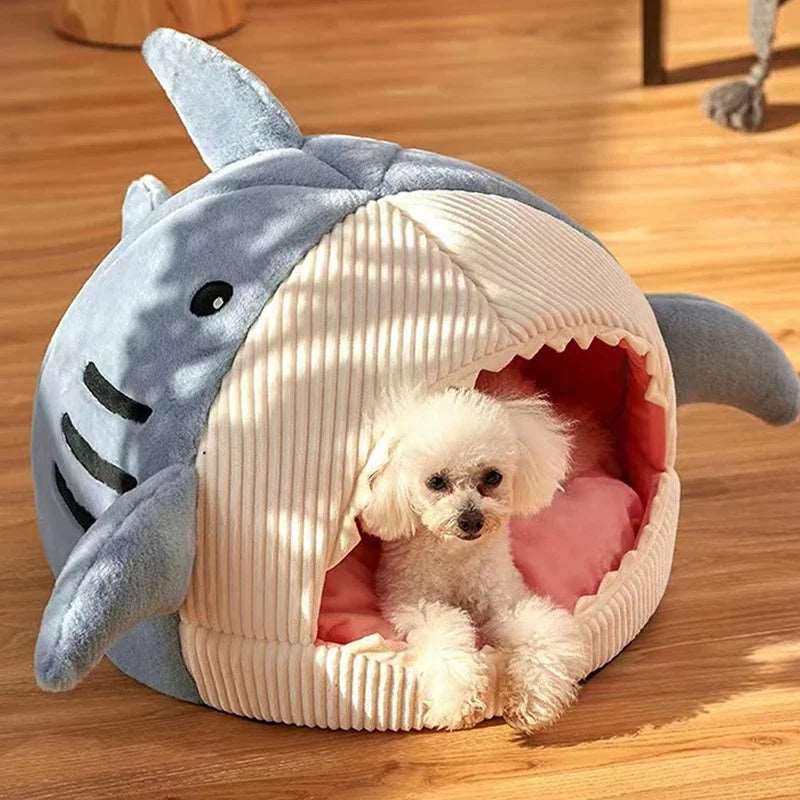 Big Mouth Shark Pet Bed