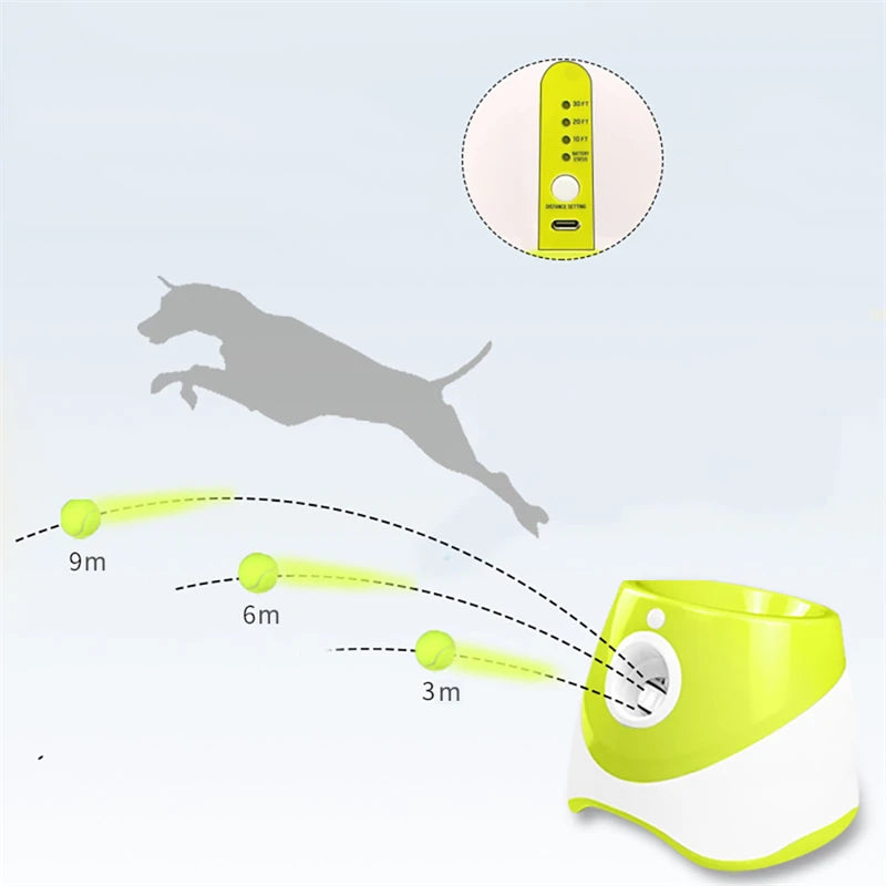 Dog Tennis Launcher Automatic